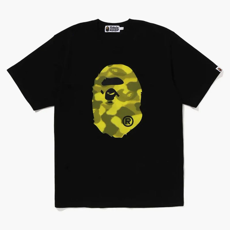 Bape Radiation Camo Big Ape Head Tea Black