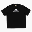 Bape Raindrop Ape Head Logo Relaxed Fit Tee Black
