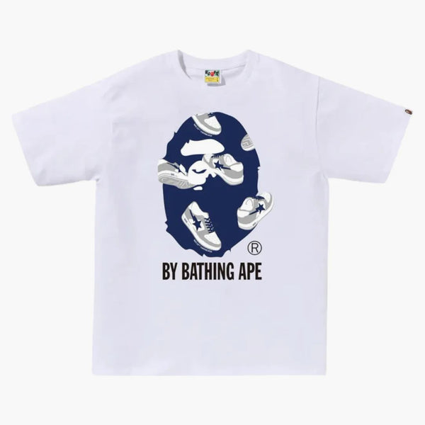 BAPE RASDIALE BAPE STA BA BAME APE BAPEC TEA (JP Online esclusiva) BIANCO
