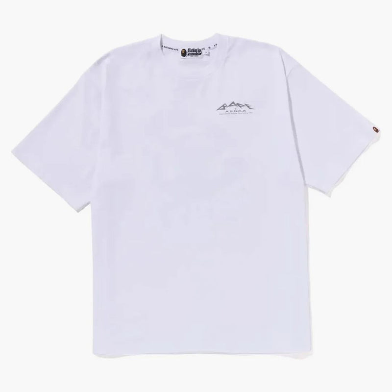 Bape Reflective Print Tee White