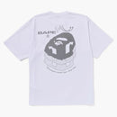 BAPE REFLECTIVO TEE TEE WHITE