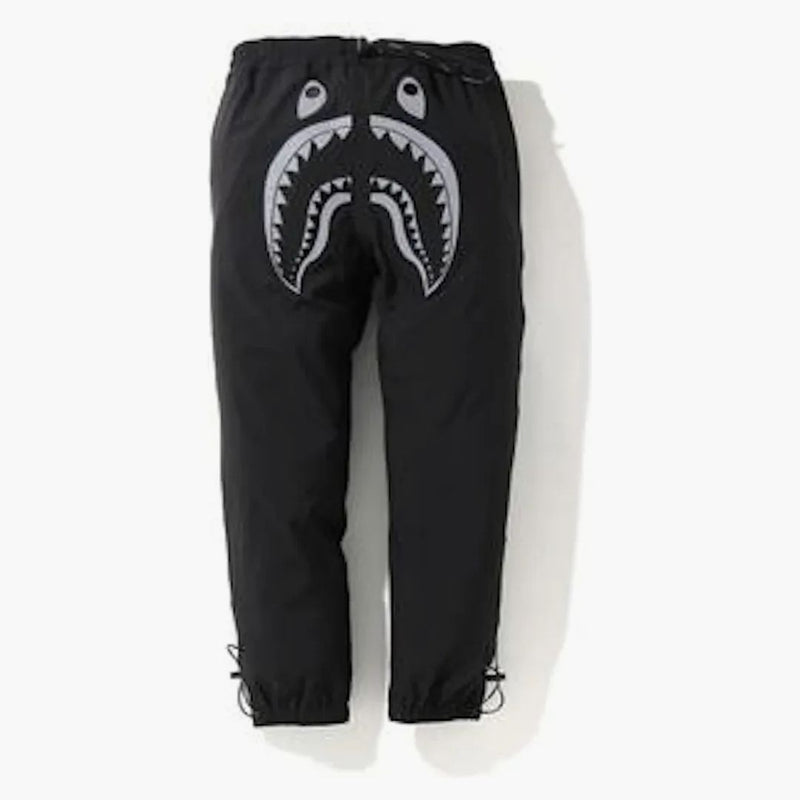 BAPE SHARK REFLEXTO 2LAYER PANTS NEGRO