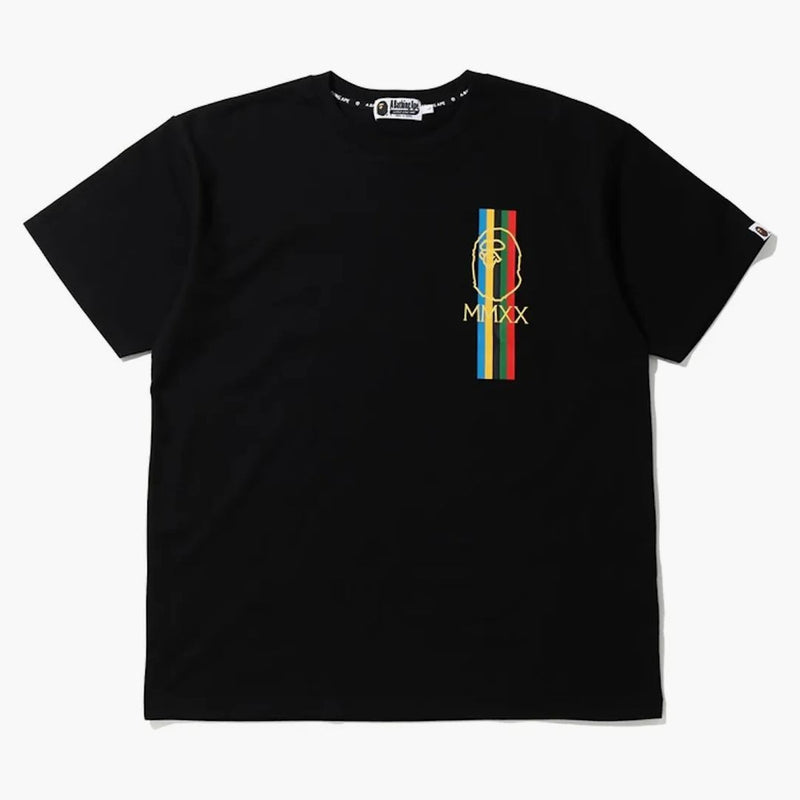 Bape relaxed line tea black