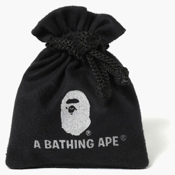Bape Rhinestone Ape Head Ring Gold