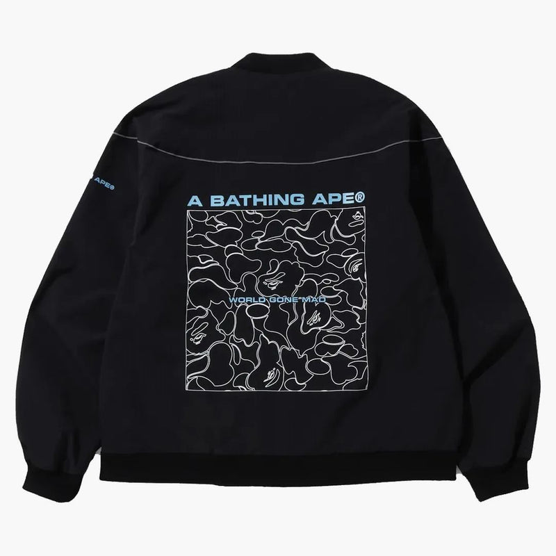 Bape Rip Stop Loose Fit Jacket Black