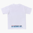 Bape Sakura Ape Face Tee White