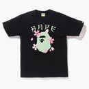 Bape Sakura Ape Head Tea (SS19) Black