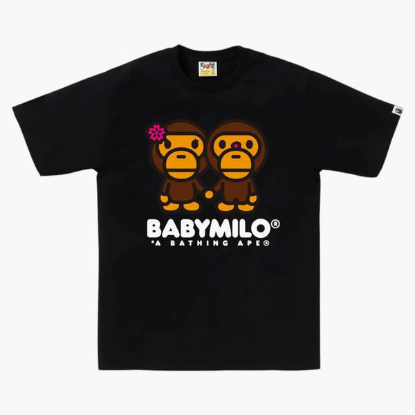 Bape Sakura Baby Milo Tea (SS25) Černý