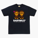 Bape Sakura Baby Milo Tea (SS25) Navy