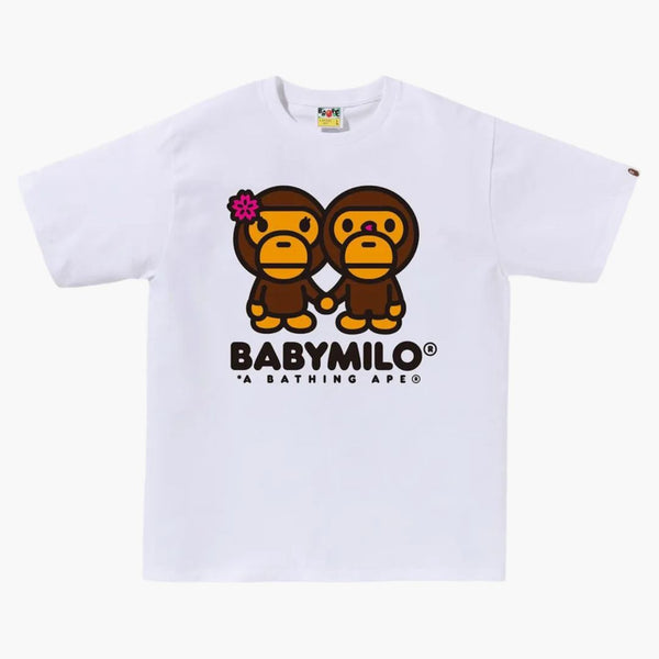 Bape Sakura Baby Milo Tea (SS25) bílý