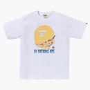 Bape Sakura przez kąpiel małpę II Biała