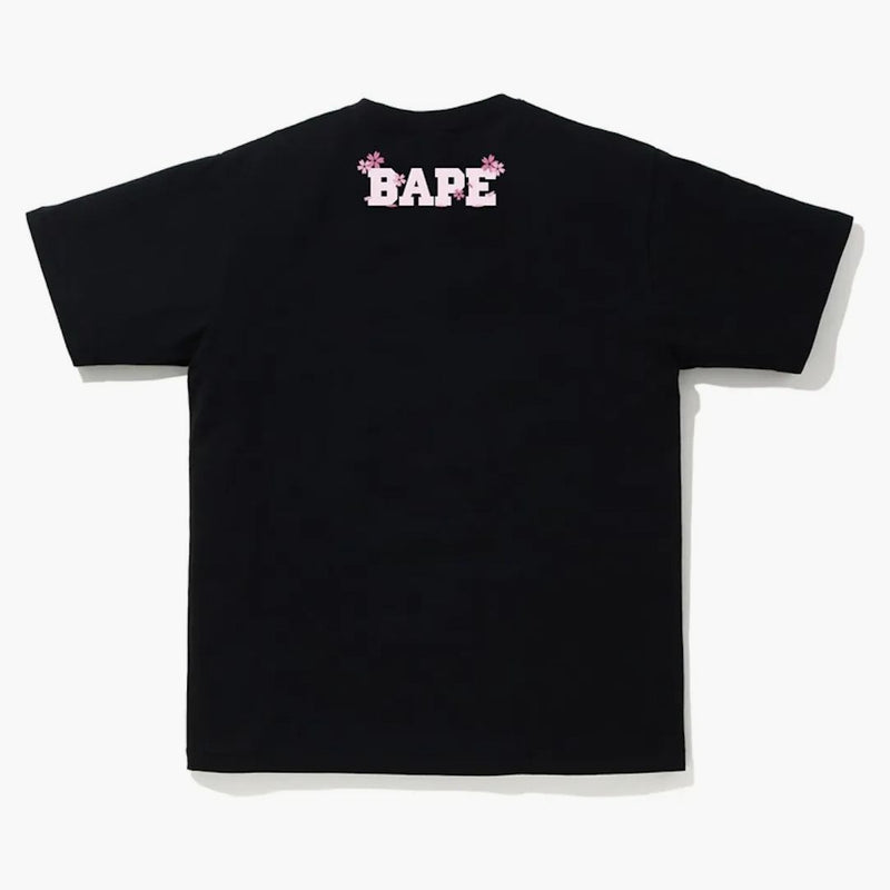 Bape Sakura Photo Ape Head Tea Black