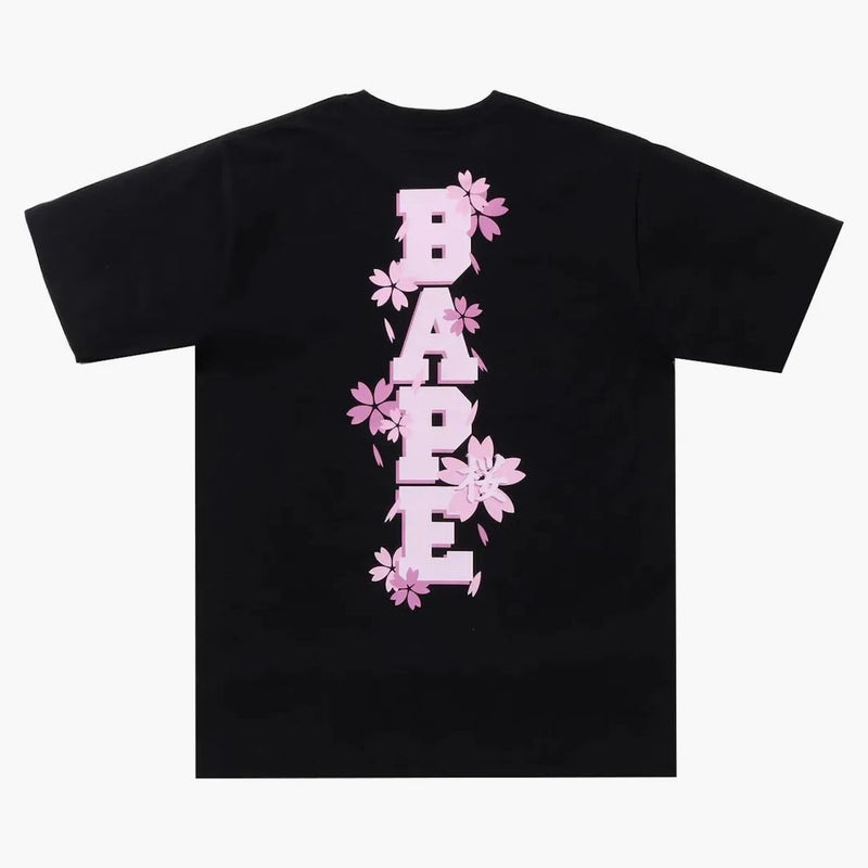 Bape Sakura Photo Ape Head Tea (SS22) Black
