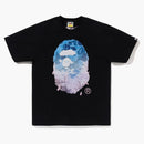 Bape Sakura Photo Ape Head Tee (ss23) Black