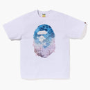 Bape Sakura Photo Ape Head Tea (SS23) White