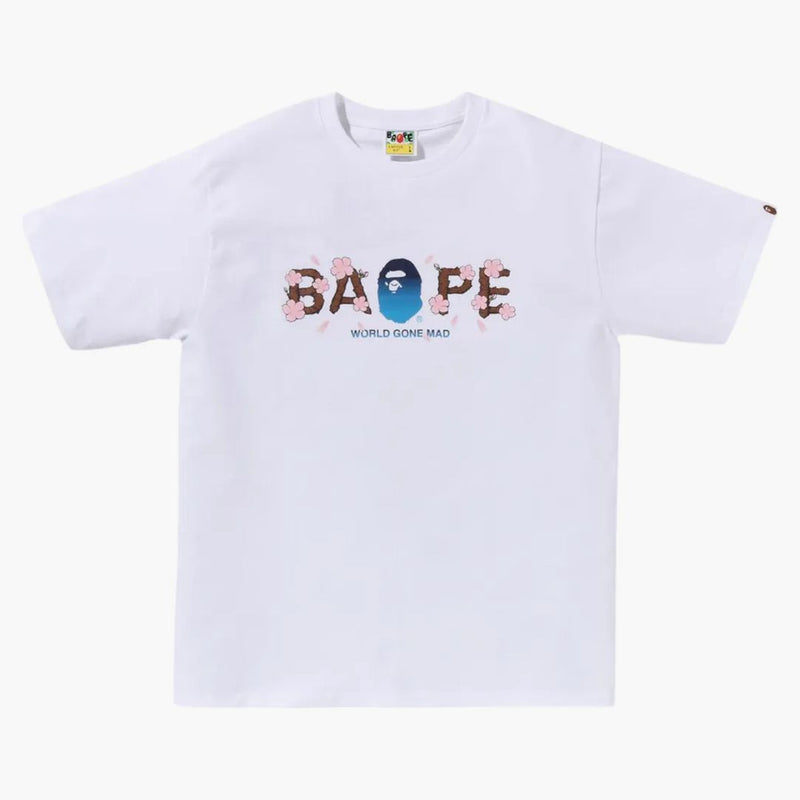 BAPE SAKURA TEA (SS25) BIANCO