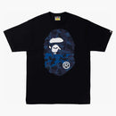 Bape Sand Camo Big Ape Head Tea Black/Navy