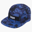 Bape Sand Camo Jet Cap Navy