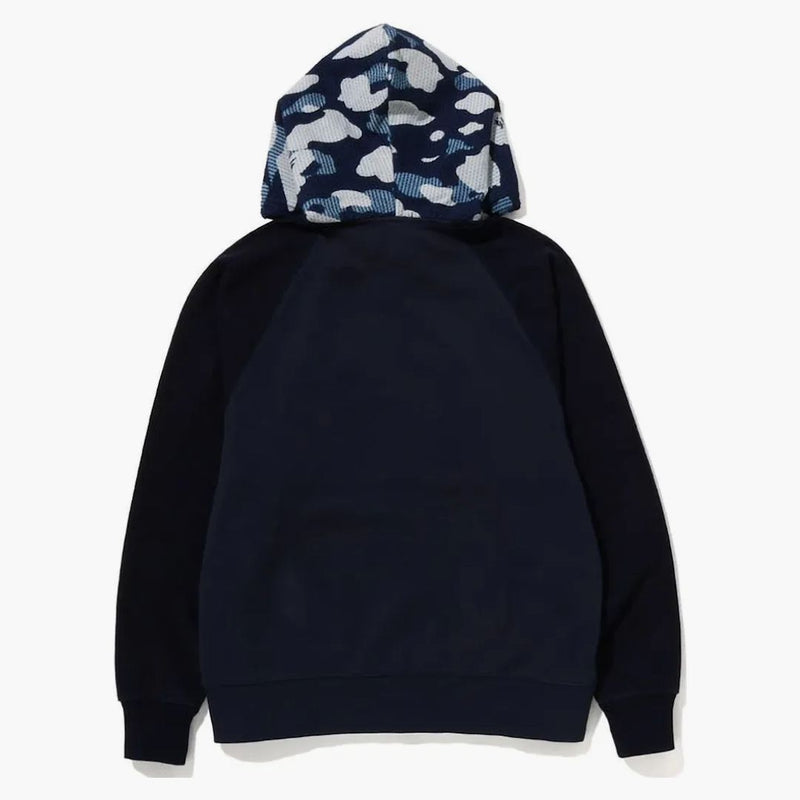 BAPE SASHIKO CAMO RASSATO CAPPA CAPPA INDIGO