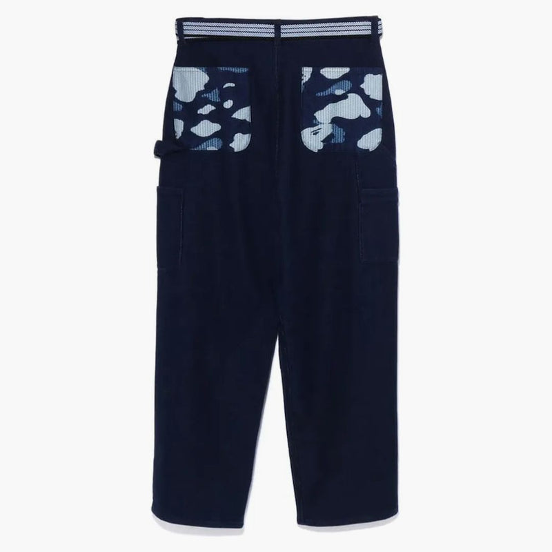 Bape Sashiko Painter Apron Pants Indigo