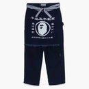 Bape Sashiko Painter Apron Pants Indigo
