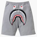Bape Shark Beach Shorts Grey