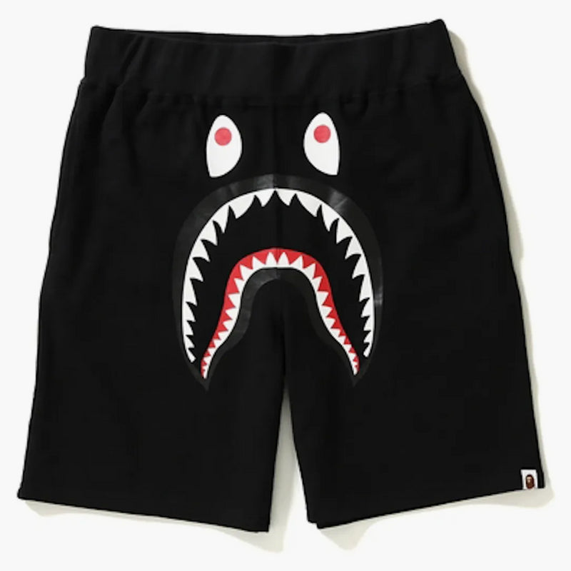 Bape Shark Camo Pocket Sweat Shorts Black/green