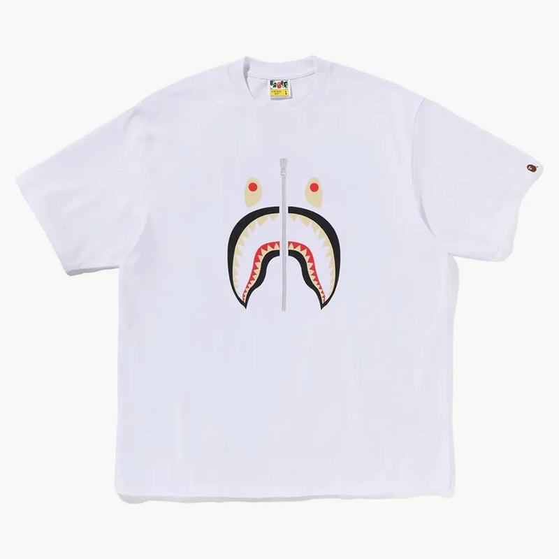 Bape Shark China Tee White