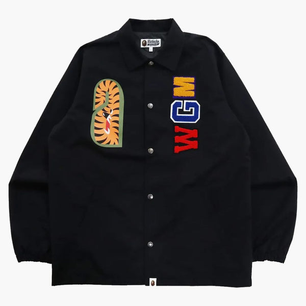 Bape Shark Coach Jacket Black