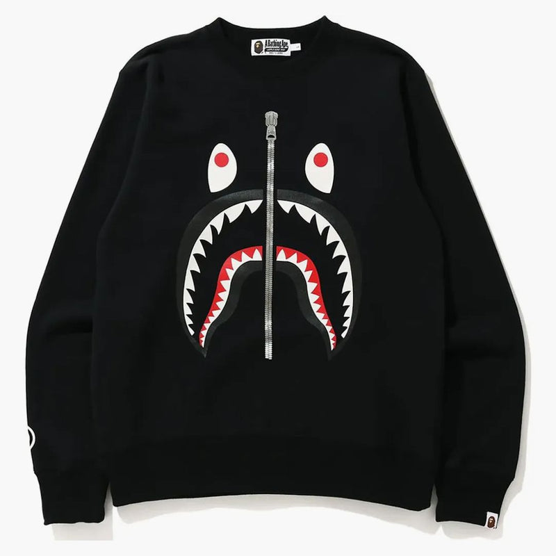 Bape Shark Crewneck (FW20) Black