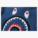 Bape Shark Denim Coverall Jacket Indigo