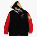 Bape Shark Full Zip China Hoodie Black