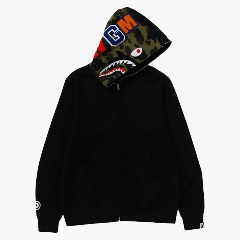 Bape Shark Full-Zip Hoodie (FW23) Black