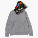 Bape Shark Full-Zip Hoodie (FW23) Gray