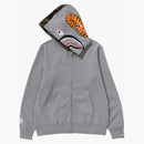 Bape Shark Full-Zip Hoodie (FW23) Gray