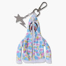 Bape Shark Full Zip Hoodie Keychain White