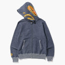 Bape Shark Full Zip Hoodie (SS20) Navy