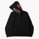 BAPE SHARK FULL ZIP Hoodie (SS21) Černá