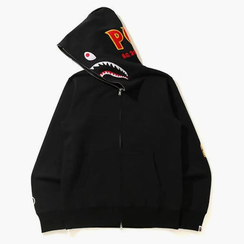 Bape Shark Full Zip Hoodie (SS21) Black