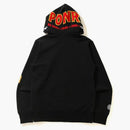 BAPE SHARK FULL ZIP Hoodie (SS21) Černá