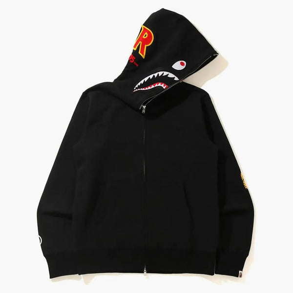 Bape Shark Full Zip Hoodie (SS21) Black