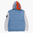 Bape Shark Full Zip Indonesia Hoodie Blue