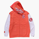 Bape Shark Full Zip Korea Hoodie Orange