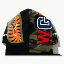 Bape Shark Half Zip Pullover Hoodie Black