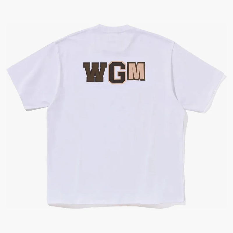 Bape Shark Ii Tee White