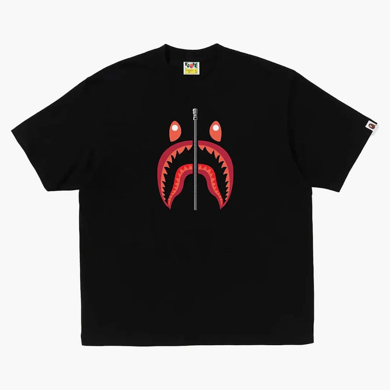 Bape Shark Korea Tee Black