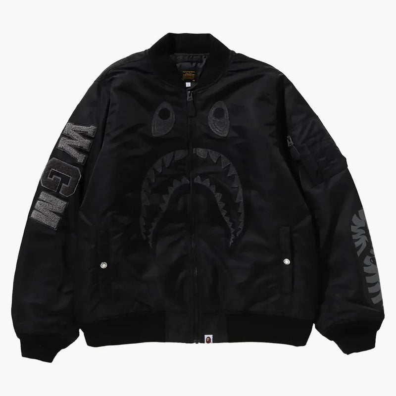 Bape Shark Ma-1 Jacket (FW24) Black