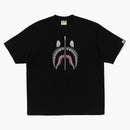 Bape Shark Malaysia Tee Black