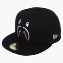 Bape Shark New Era 59fifty Cap Black