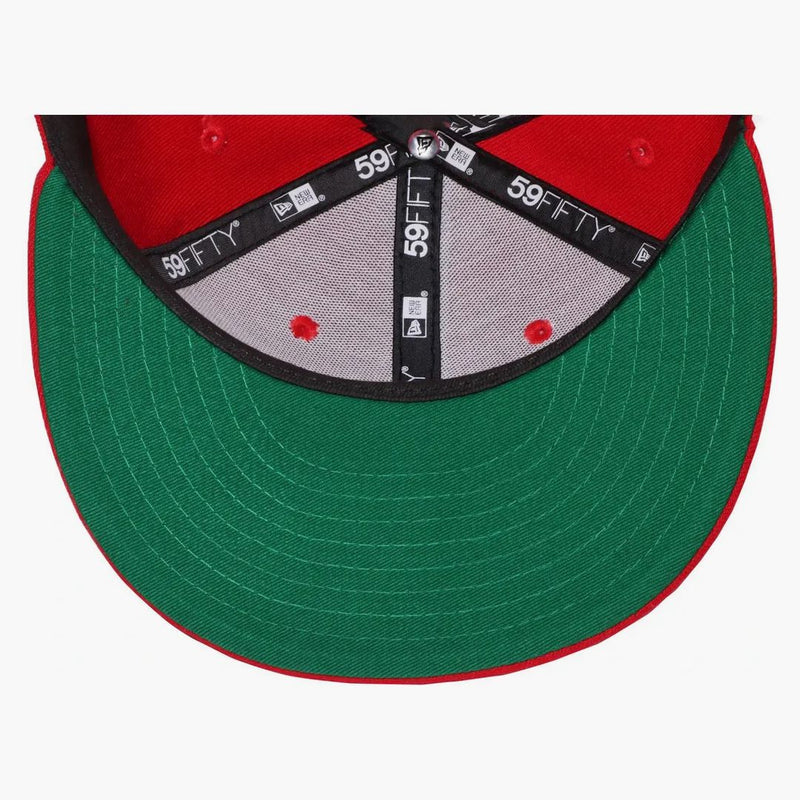 BAPE Shark New Era 59Fifty Cap Red